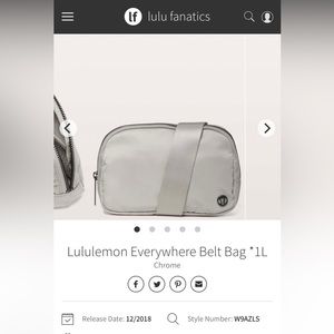 Lululemon Everywhere Belt Bag